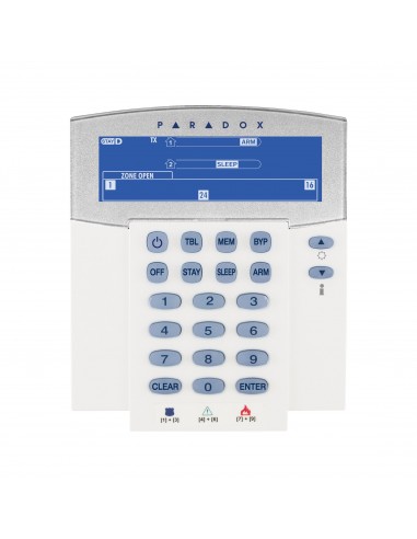 Ασύρματο πληκτρολόγιο συναγερμού 32 ζωνών LCD Icon PARADOX K37