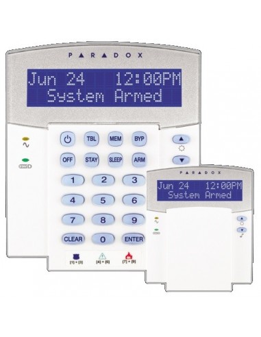 Πληκτρολόγιο συναγερμού 32 ζωνών LCD PARADOX K32LCD+ Πληκτρολόγιο συναγερμού 32 ζωνών LCD PARADOX K32LCD+