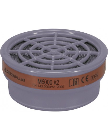 Μάσκα μισού προσώπου και φίλτρου A2P3 της Delta Plus M6400 SPRAY KIT