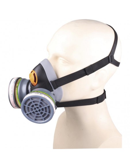 Μάσκα μισού προσώπου και φίλτρου ABEK1P3 της Delta Plus M6400 CHEM KIT