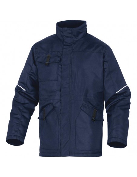 Μπουφάν εργασίας με αποσπώμενη κουκούλα μαύρο Delta Plus CARSON