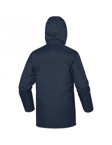 Μπουφάν εργασίας με κουκούλα μπλέ...