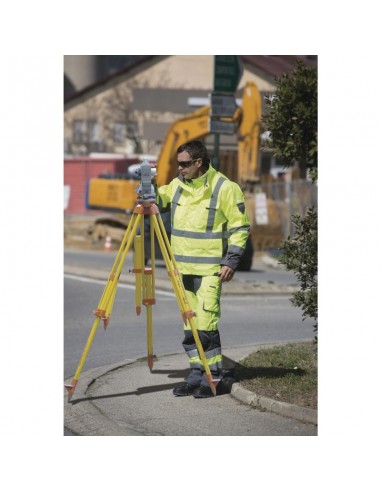 Αδιάβροχο παρκά softshell φωσφοριζέ...