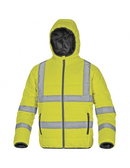 Σακάκι εργασίας φωσφοριζέ με ανακλαστικές ταινίες Delta Plus DOON HV