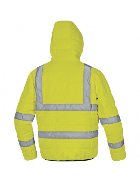 Σακάκι εργασίας φωσφοριζέ με ανακλαστικές ταινίες Delta Plus DOON HV