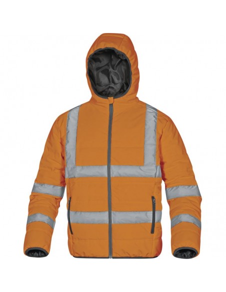 Σακάκι εργασίας φωσφοριζέ με ανακλαστικές ταινίες Delta Plus DOON HV