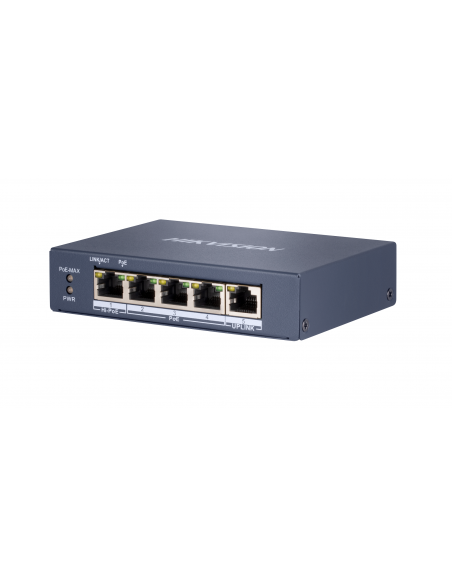 PoE Switch 4 θέσεων HIKVISION - DS-3E0505HP-E