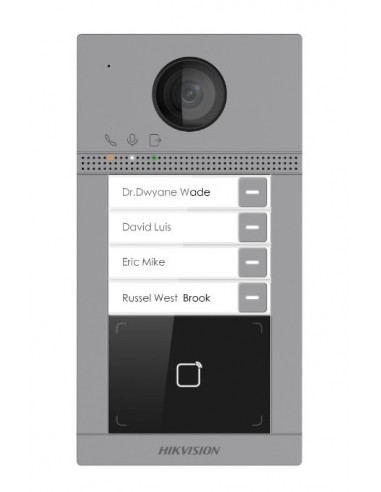 Δικτυακή μπουτονιέρα IP HIKVISION - DS-KV8213-WME1(B)