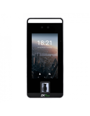 Αυτόνομος αναγνώστης καρτών με αναγνώριση προσώπου ZK TECO - SPEEDFACE-V5L-P