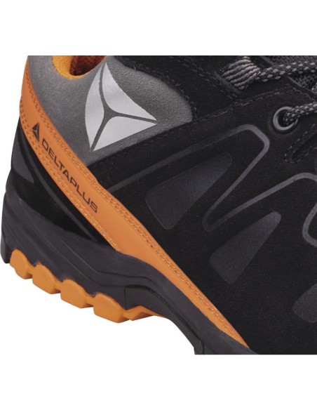 Παπούτσι ασφαλείας μαύρο S1P Delta Plus BROOKLYN S3 με πιστοποίηση SRC