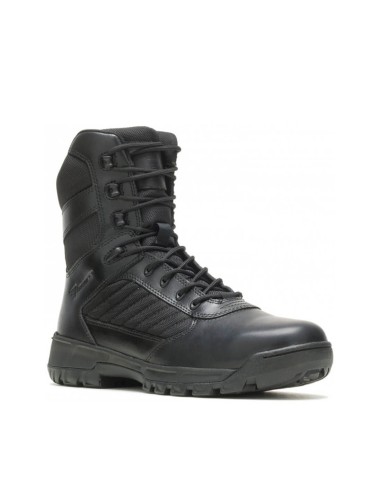 BATES Στρατιωτικά Αρβύλα Tactical Sport Side Zip Δερμάτινα Μαύρα 3180