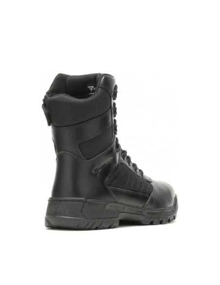 BATES Στρατιωτικά Αρβύλα Tactical Sport Side Zip Δερμάτινα Μαύρα 3180