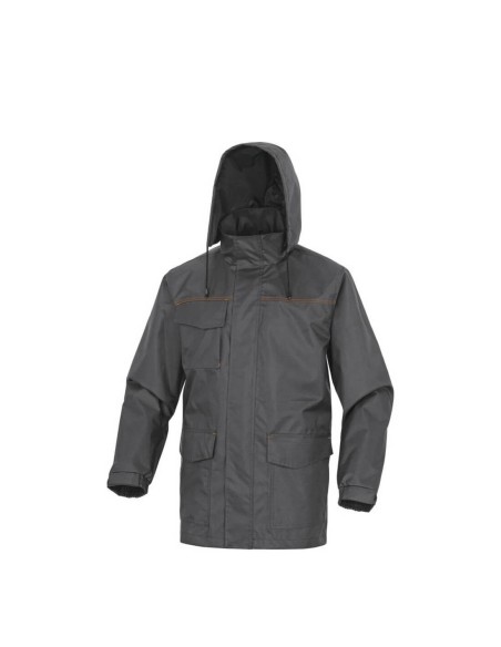 Αδιάβροχο παρκά μαύρο της Delta Plus SLIGO