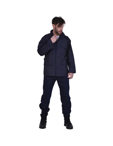 Σακάκι εργασίας military μπλε ripstop Ergosafety Group ΙΕΡΑΞ