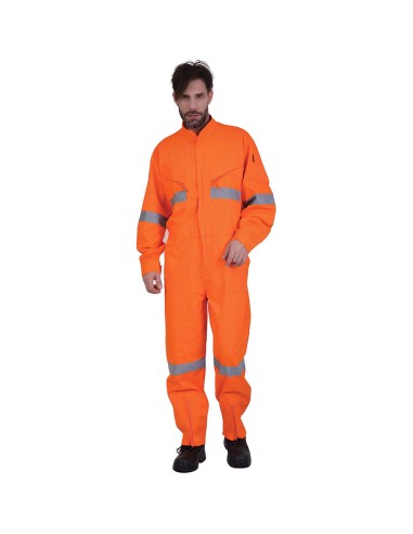 Ολόσωμη φόρμα εργασίας ERGOLINE MARINE πορτοκαλί