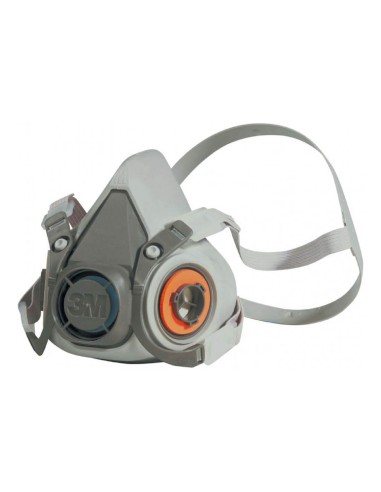 Μάσκα μισού προσώπου γκρί 3M χωρίς φίλτρα 6300